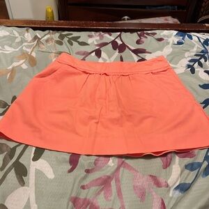 J Crew cotton and linen mini skirt